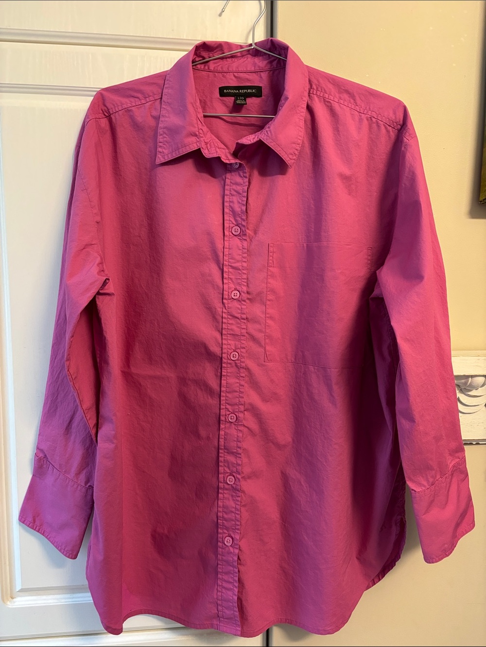 Banana Republic cotton oversized shirt